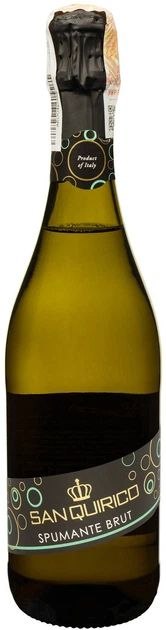 Вино ігристе San Quirico Vino Spumante Brut сухе біле 10% 0.75 л